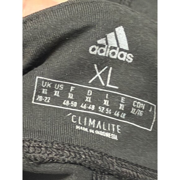 Black Adidas Climalite Compression Athletic Shorts XL. NWT - Picture 3 of 12